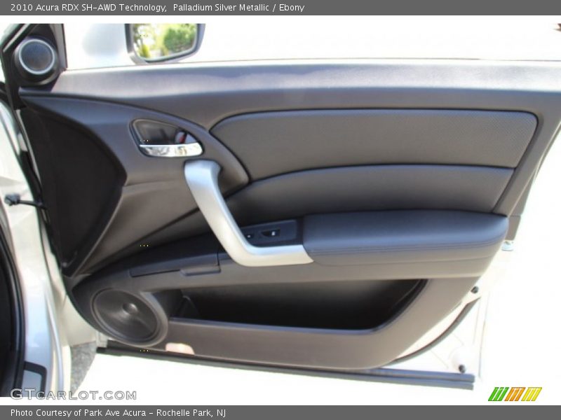 Palladium Silver Metallic / Ebony 2010 Acura RDX SH-AWD Technology