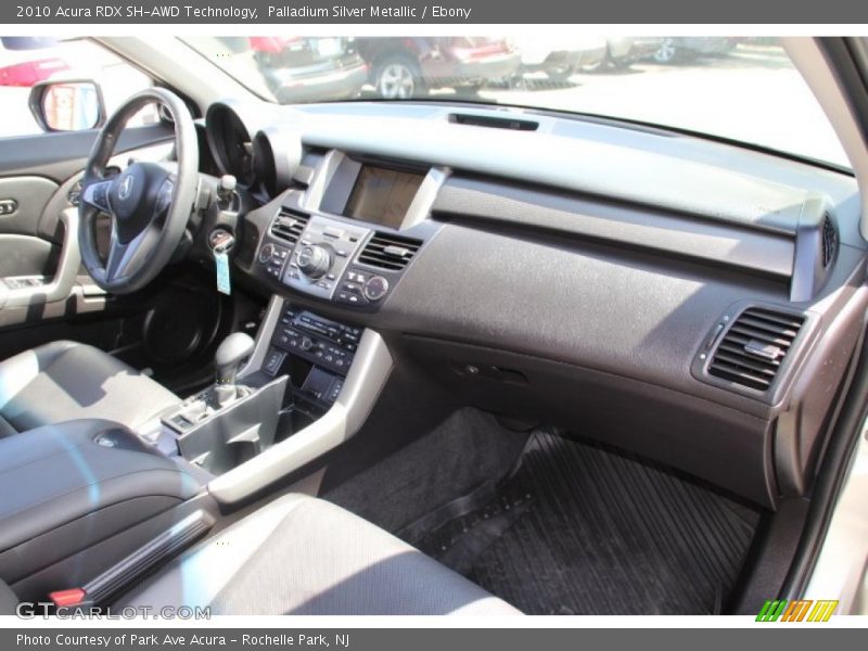Palladium Silver Metallic / Ebony 2010 Acura RDX SH-AWD Technology