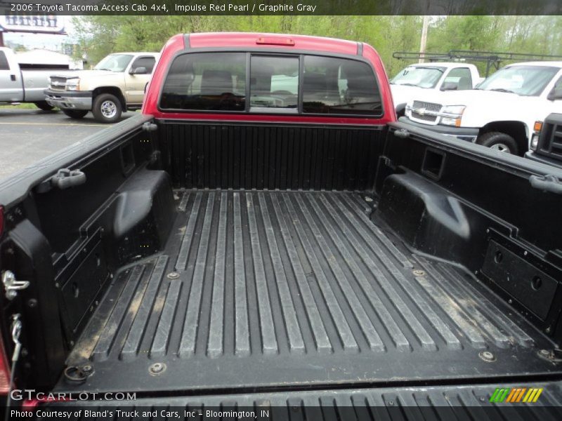 Impulse Red Pearl / Graphite Gray 2006 Toyota Tacoma Access Cab 4x4