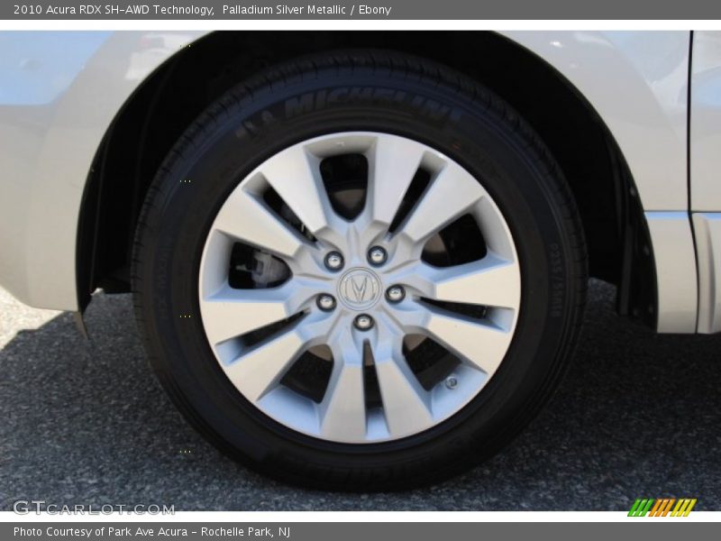 Palladium Silver Metallic / Ebony 2010 Acura RDX SH-AWD Technology