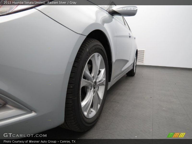 Radiant Silver / Gray 2013 Hyundai Sonata Limited