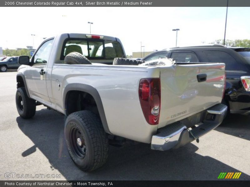 Silver Birch Metallic / Medium Pewter 2006 Chevrolet Colorado Regular Cab 4x4