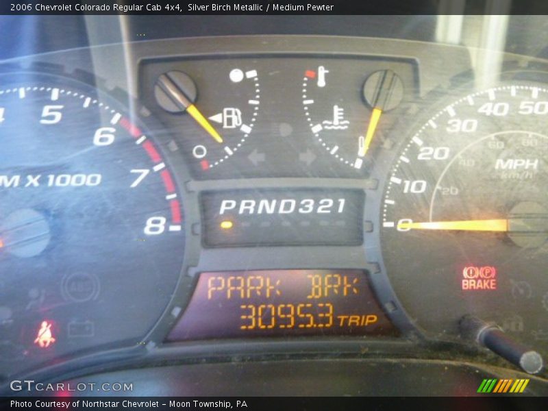 Silver Birch Metallic / Medium Pewter 2006 Chevrolet Colorado Regular Cab 4x4