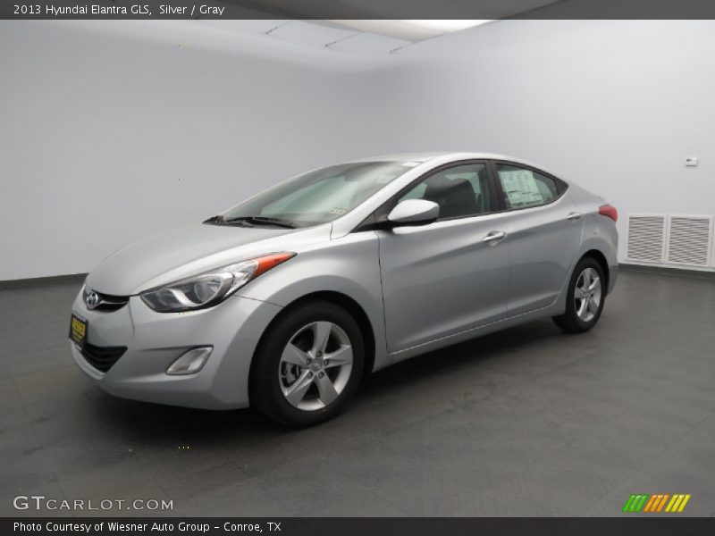 Silver / Gray 2013 Hyundai Elantra GLS