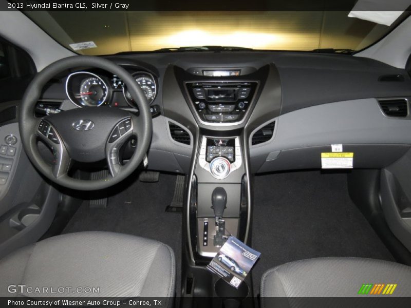 Silver / Gray 2013 Hyundai Elantra GLS