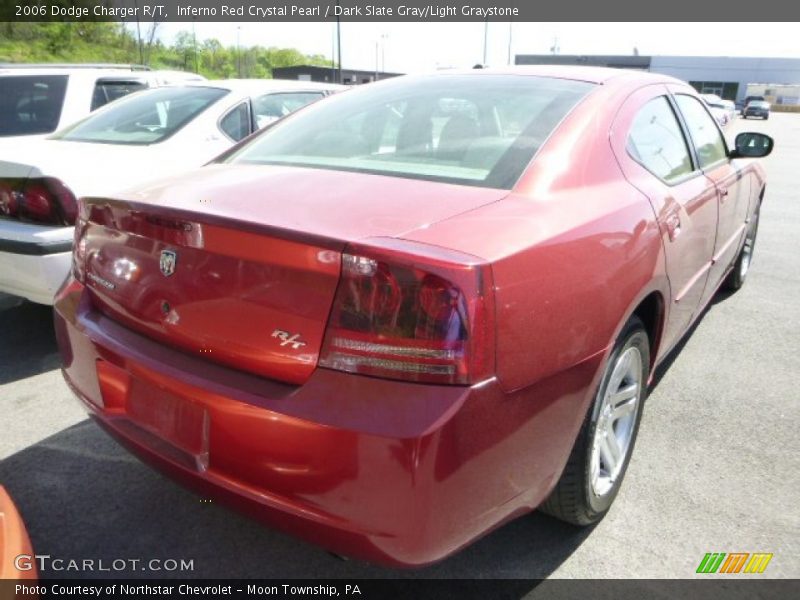 Inferno Red Crystal Pearl / Dark Slate Gray/Light Graystone 2006 Dodge Charger R/T