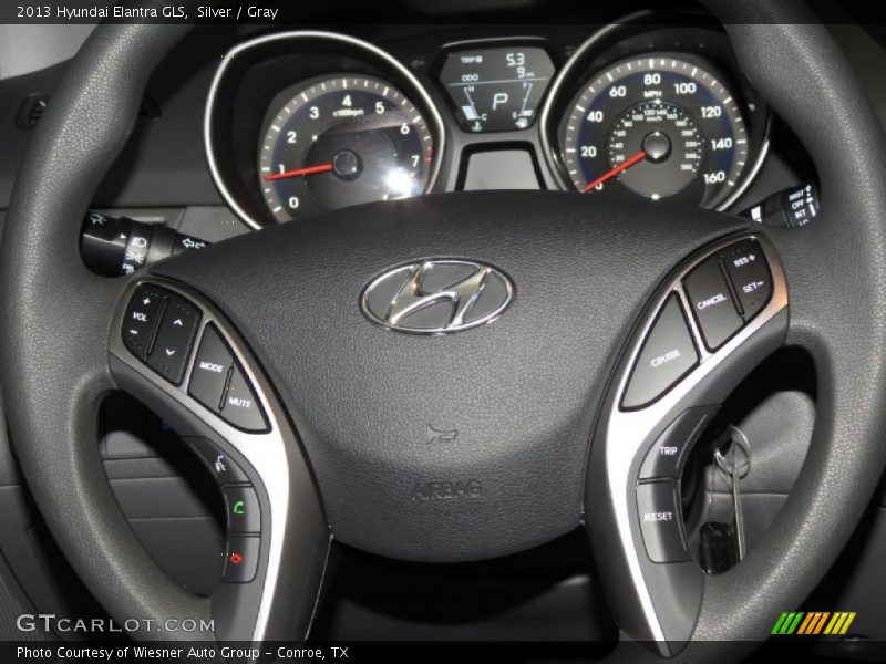Silver / Gray 2013 Hyundai Elantra GLS