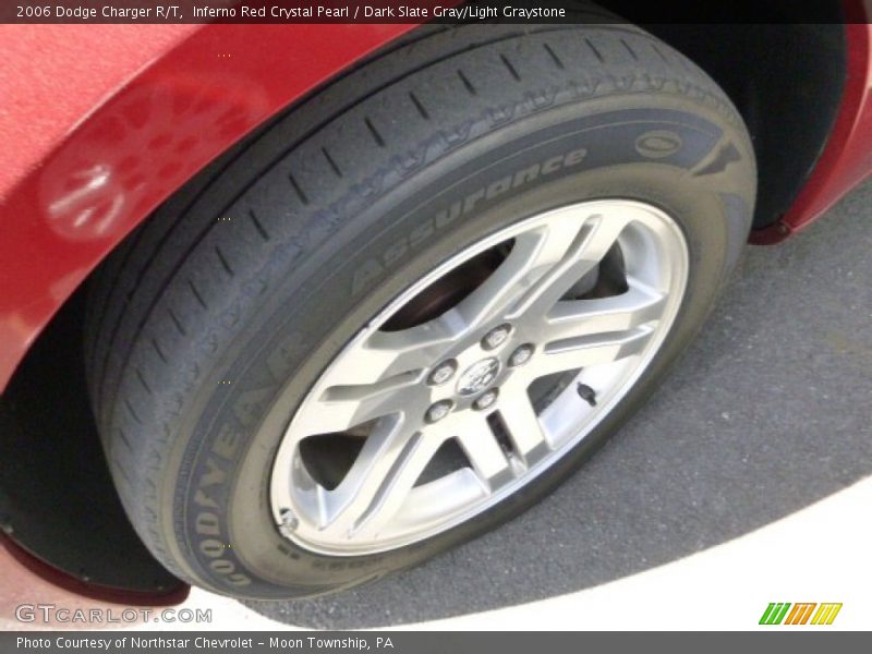 Inferno Red Crystal Pearl / Dark Slate Gray/Light Graystone 2006 Dodge Charger R/T