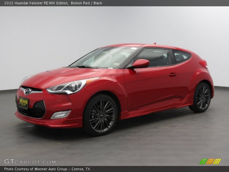 Boston Red / Black 2013 Hyundai Veloster RE:MIX Edition