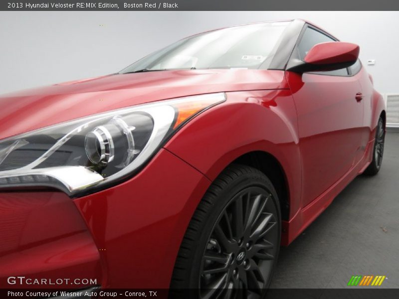 Boston Red / Black 2013 Hyundai Veloster RE:MIX Edition