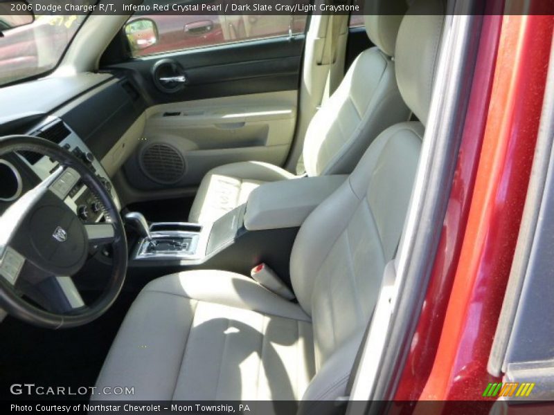 Inferno Red Crystal Pearl / Dark Slate Gray/Light Graystone 2006 Dodge Charger R/T