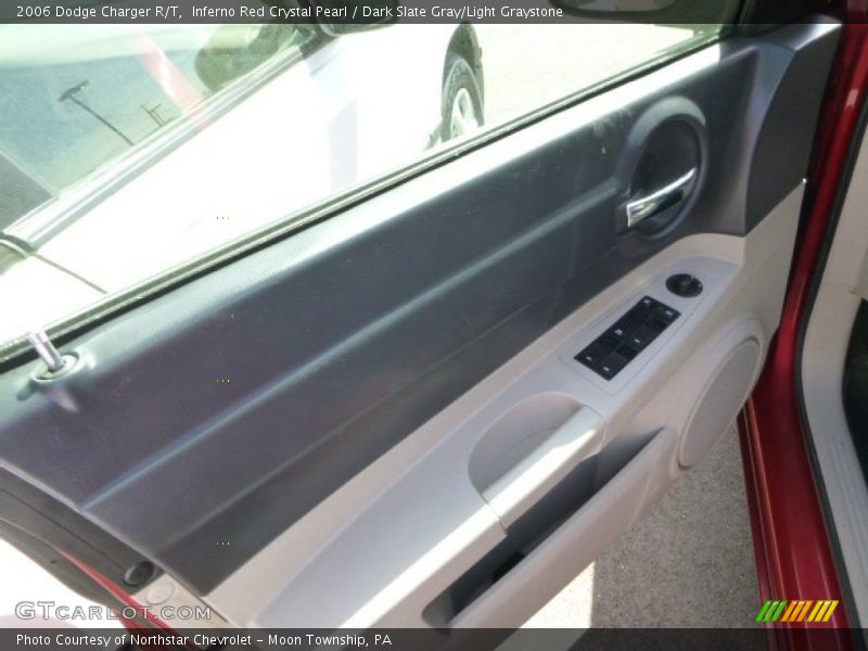 Inferno Red Crystal Pearl / Dark Slate Gray/Light Graystone 2006 Dodge Charger R/T
