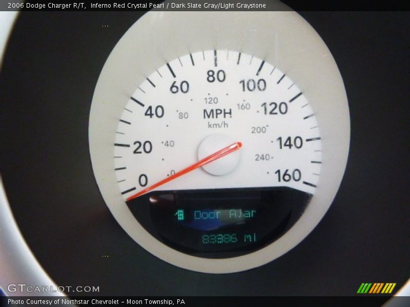 Inferno Red Crystal Pearl / Dark Slate Gray/Light Graystone 2006 Dodge Charger R/T