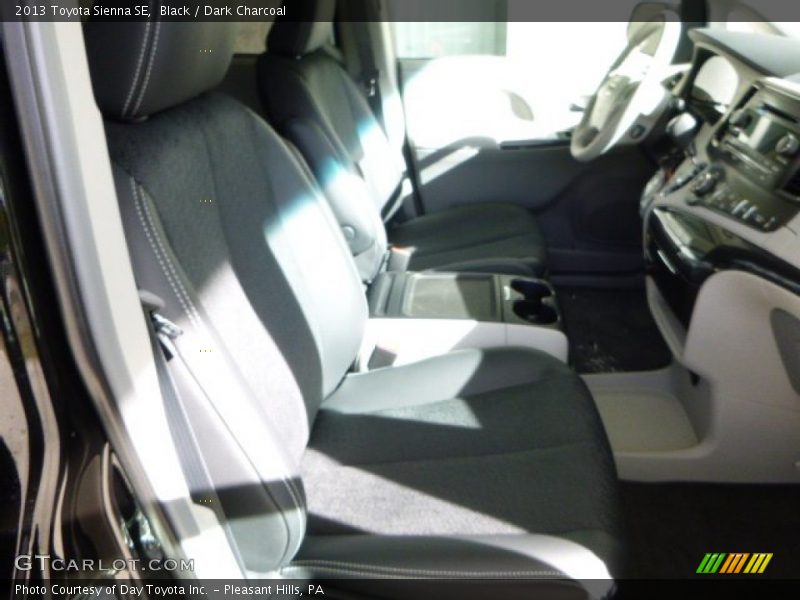 Black / Dark Charcoal 2013 Toyota Sienna SE