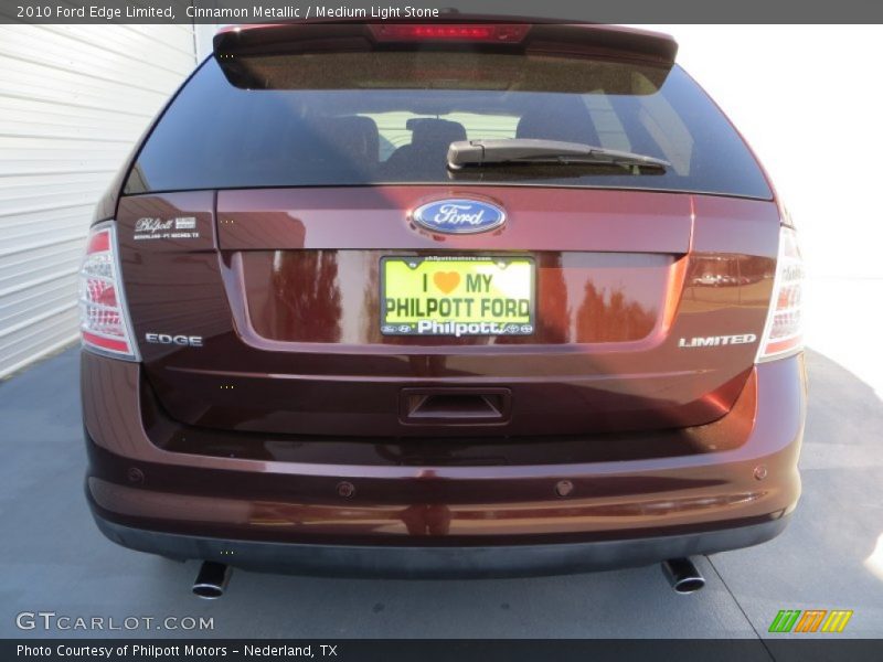 Cinnamon Metallic / Medium Light Stone 2010 Ford Edge Limited
