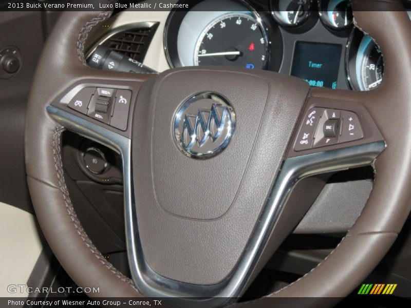 Luxo Blue Metallic / Cashmere 2013 Buick Verano Premium