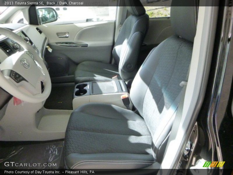 Black / Dark Charcoal 2013 Toyota Sienna SE