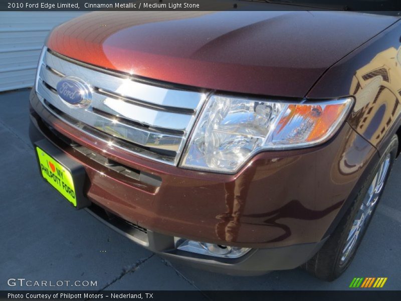 Cinnamon Metallic / Medium Light Stone 2010 Ford Edge Limited