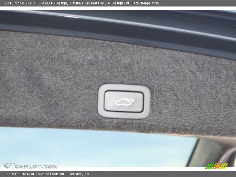 Saville Grey Metallic / R Design Off Black/Beige Inlay 2013 Volvo XC60 T6 AWD R-Design