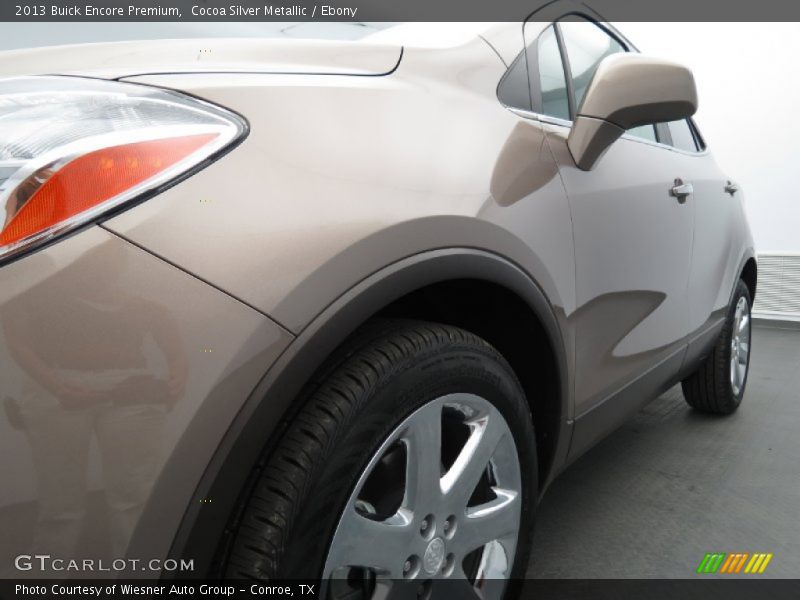 Cocoa Silver Metallic / Ebony 2013 Buick Encore Premium