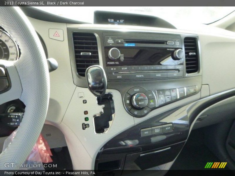 Black / Dark Charcoal 2013 Toyota Sienna SE