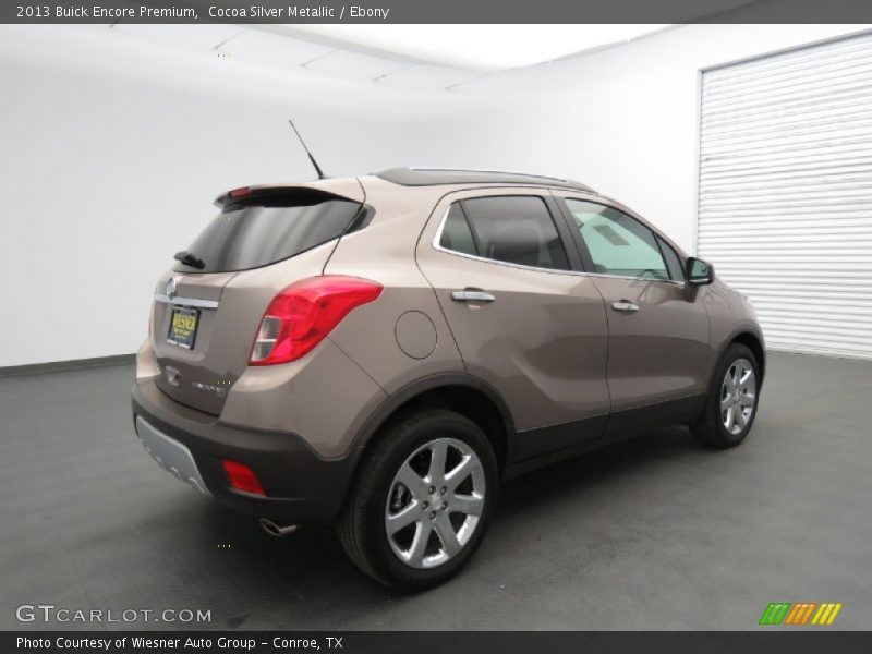 Cocoa Silver Metallic / Ebony 2013 Buick Encore Premium