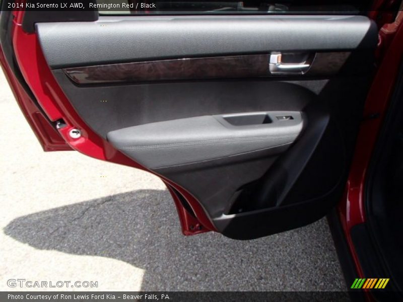 Remington Red / Black 2014 Kia Sorento LX AWD