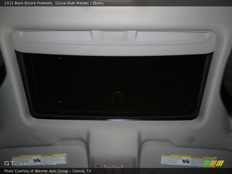 Cocoa Silver Metallic / Ebony 2013 Buick Encore Premium