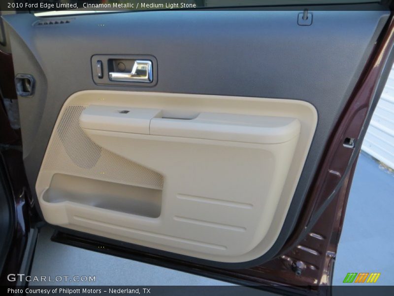 Cinnamon Metallic / Medium Light Stone 2010 Ford Edge Limited