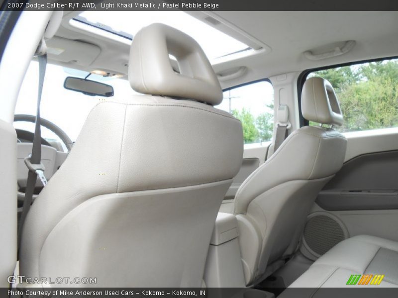 Light Khaki Metallic / Pastel Pebble Beige 2007 Dodge Caliber R/T AWD