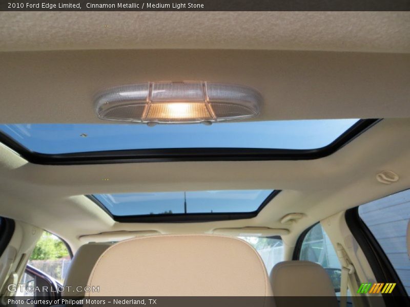 Cinnamon Metallic / Medium Light Stone 2010 Ford Edge Limited