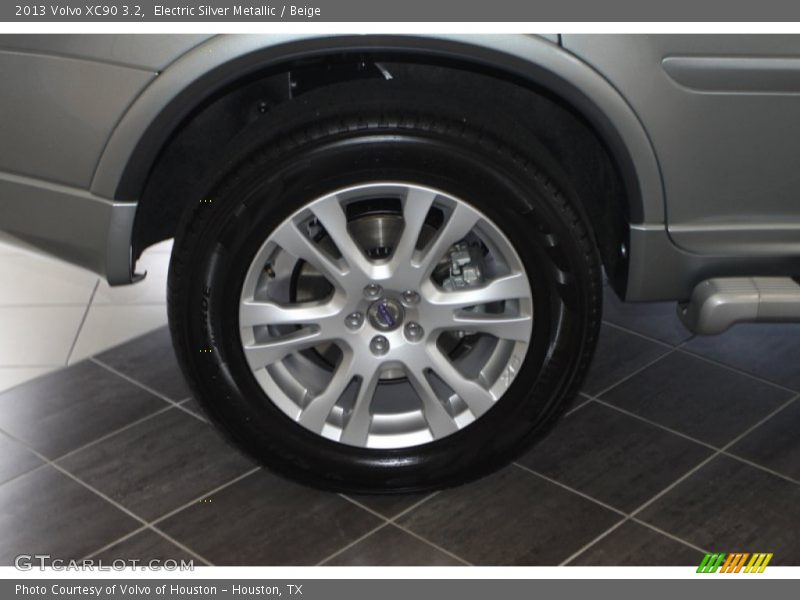 Electric Silver Metallic / Beige 2013 Volvo XC90 3.2