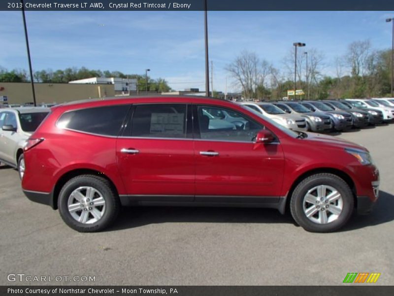  2013 Traverse LT AWD Crystal Red Tintcoat