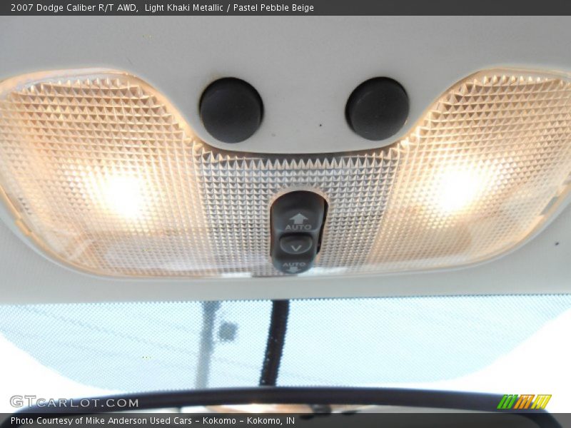 Light Khaki Metallic / Pastel Pebble Beige 2007 Dodge Caliber R/T AWD