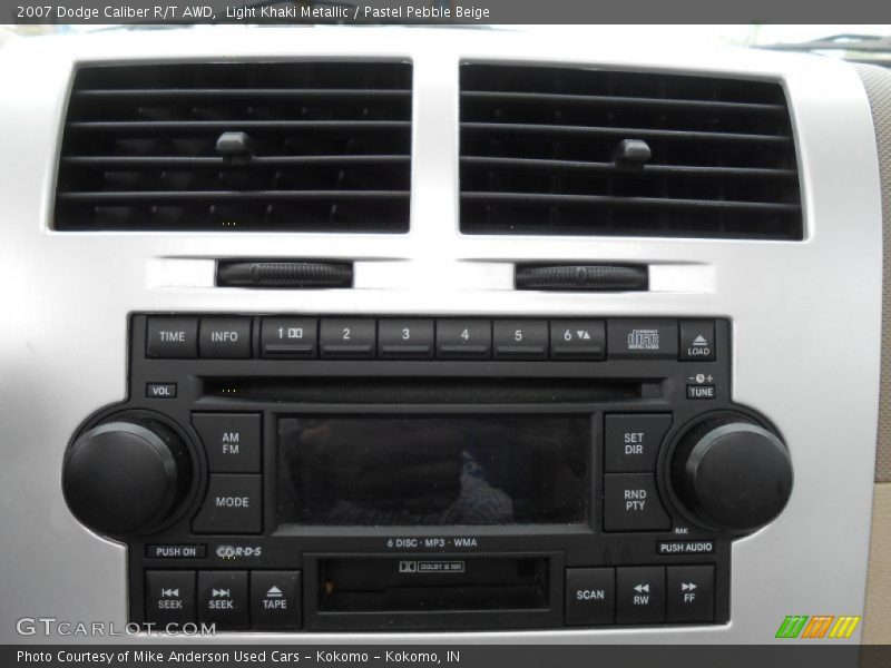 Audio System of 2007 Caliber R/T AWD