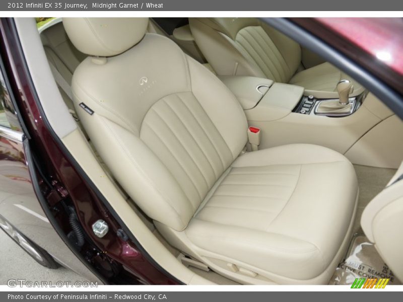 Front Seat of 2012 EX 35 Journey