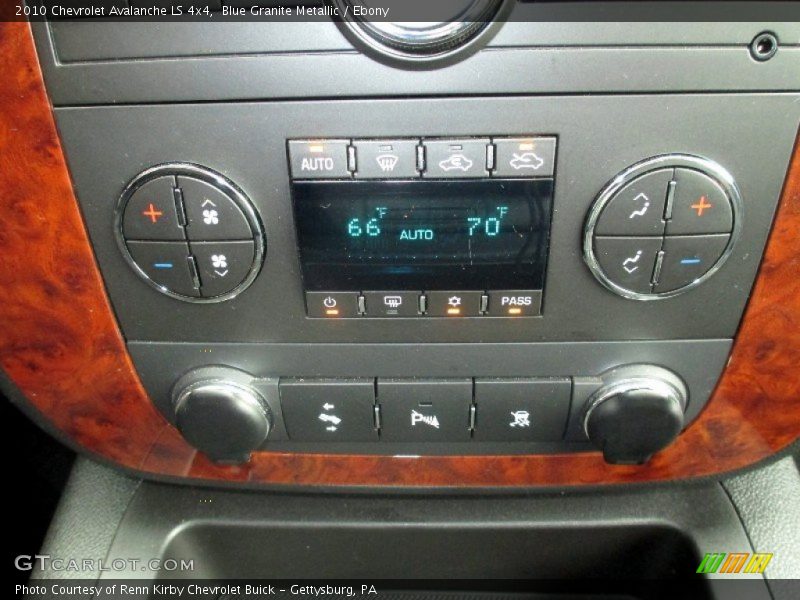 Controls of 2010 Avalanche LS 4x4