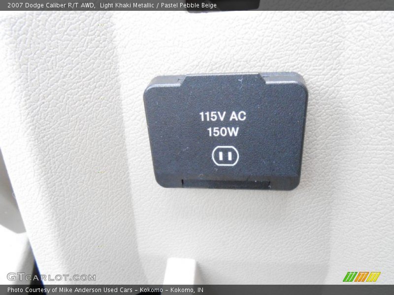 Light Khaki Metallic / Pastel Pebble Beige 2007 Dodge Caliber R/T AWD