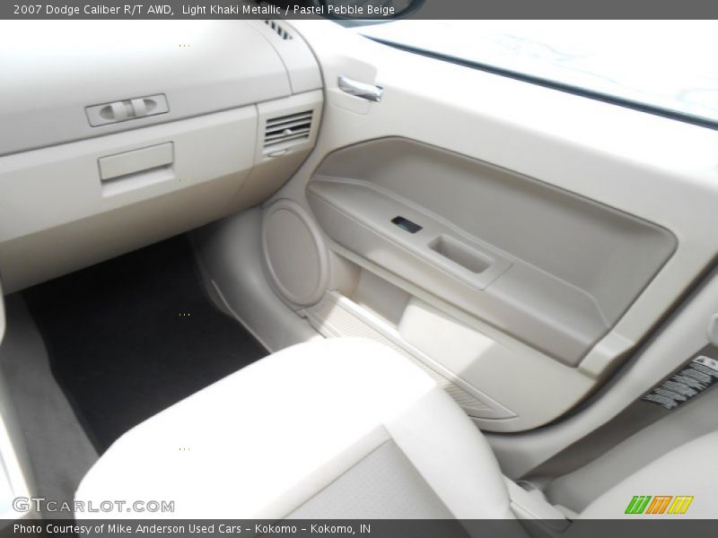 Light Khaki Metallic / Pastel Pebble Beige 2007 Dodge Caliber R/T AWD