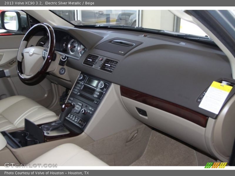 Electric Silver Metallic / Beige 2013 Volvo XC90 3.2