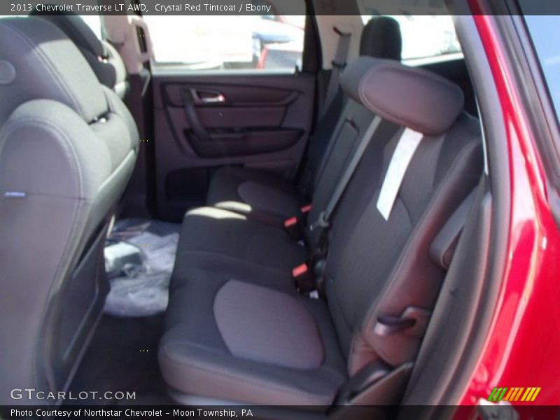 Crystal Red Tintcoat / Ebony 2013 Chevrolet Traverse LT AWD