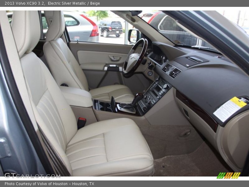 Electric Silver Metallic / Beige 2013 Volvo XC90 3.2