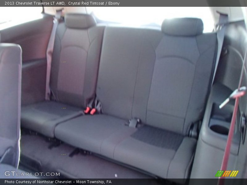 Crystal Red Tintcoat / Ebony 2013 Chevrolet Traverse LT AWD