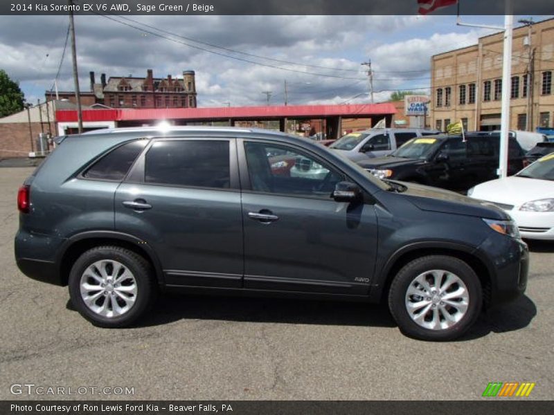  2014 Sorento EX V6 AWD Sage Green