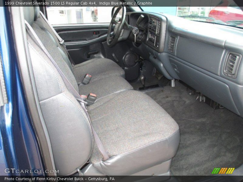 1999 Silverado 1500 LS Regular Cab 4x4 Graphite Interior