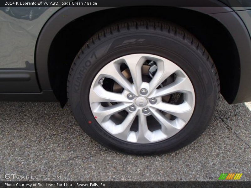  2014 Sorento EX V6 AWD Wheel