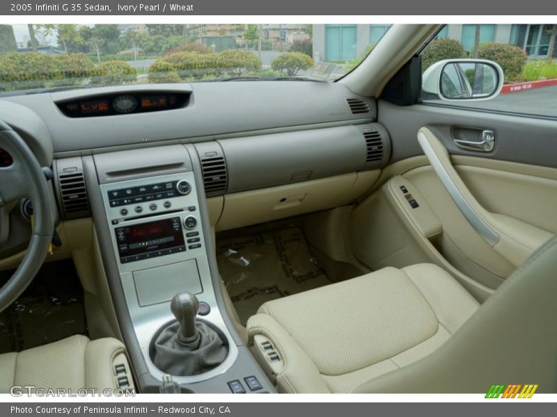 Ivory Pearl / Wheat 2005 Infiniti G 35 Sedan