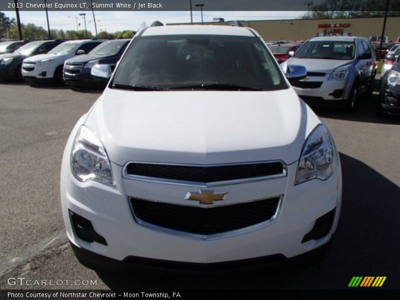 Summit White / Jet Black 2013 Chevrolet Equinox LT