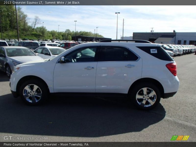 Summit White / Jet Black 2013 Chevrolet Equinox LT