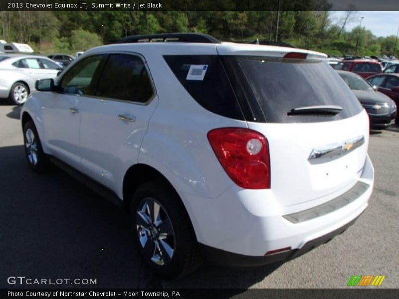 Summit White / Jet Black 2013 Chevrolet Equinox LT